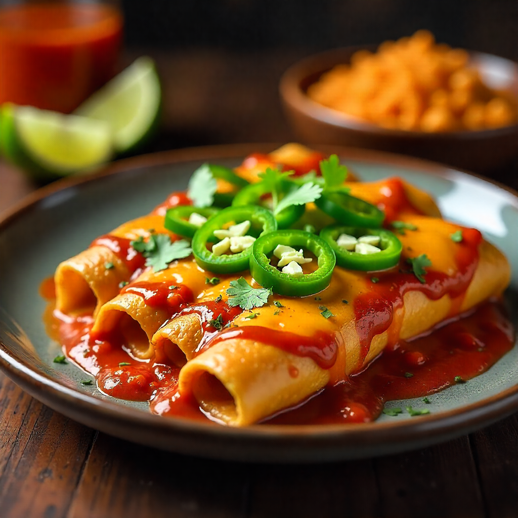 Tapatío Chicken Enchiladas – Spicy & Flavorful Mexican Favorite